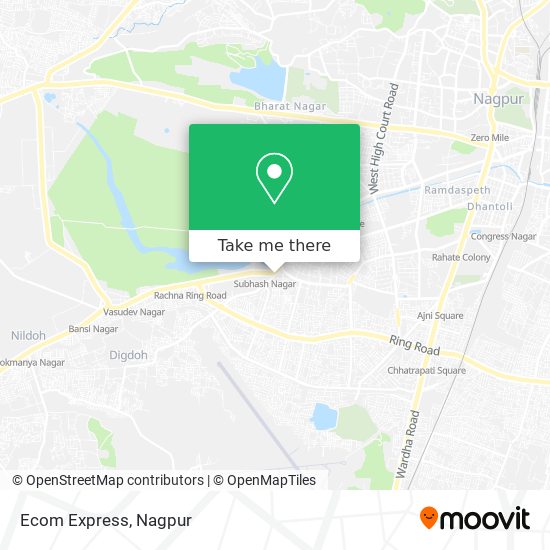 Ecom Express map