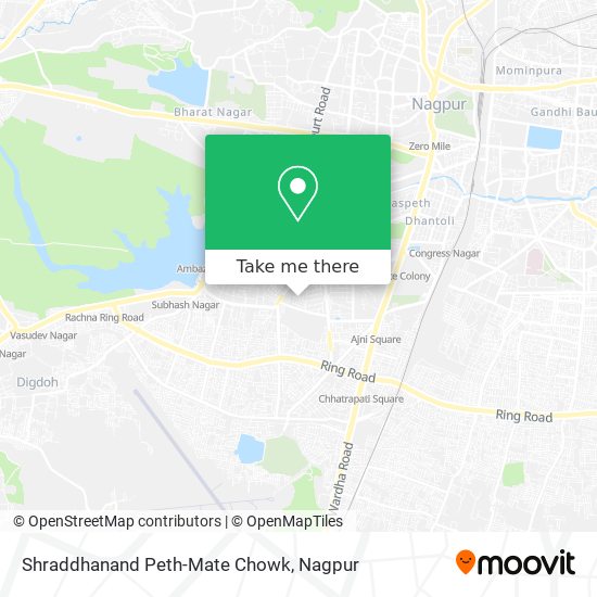 Shraddhanand Peth-Mate Chowk map