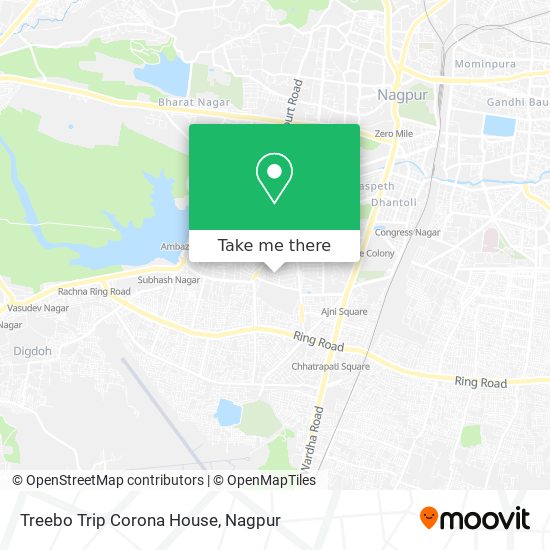 Treebo Trip Corona House map