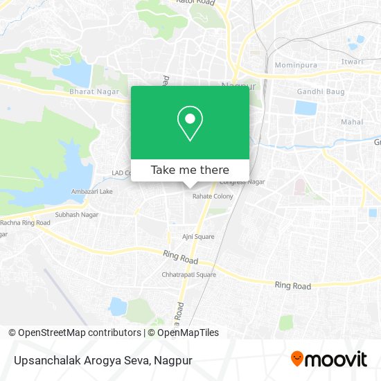 Upsanchalak Arogya Seva map