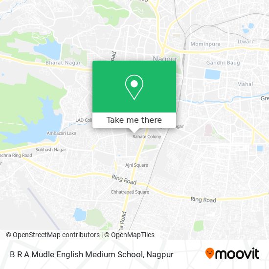 B R A Mudle English Medium School map