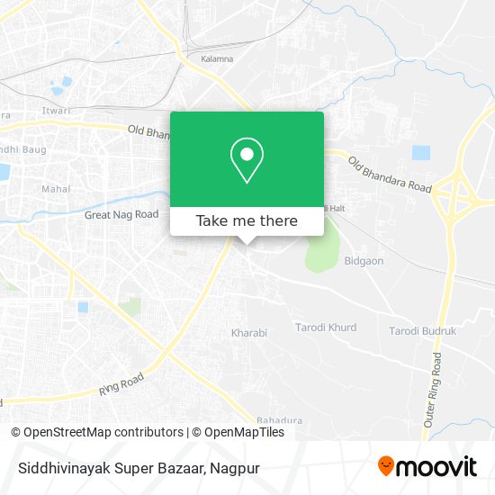 Siddhivinayak Super Bazaar map