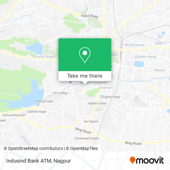 Indusind Bank ATM map