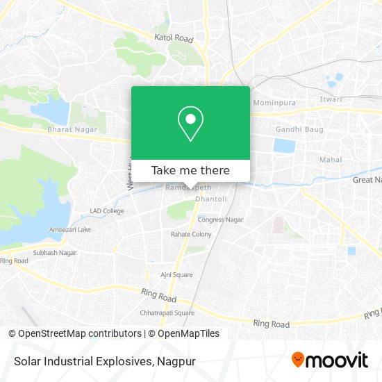 Solar Industrial Explosives map