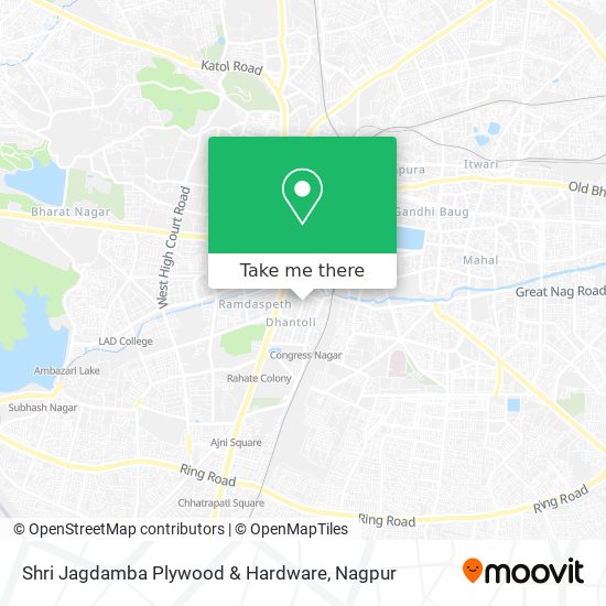 Shri Jagdamba Plywood & Hardware map