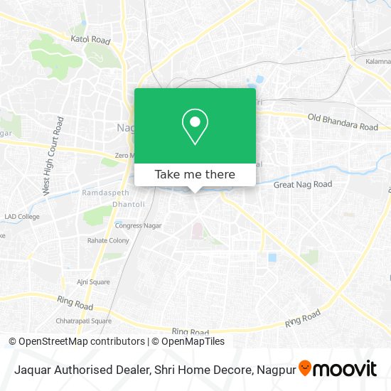 Jaquar Authorised Dealer, Shri Home Decore map