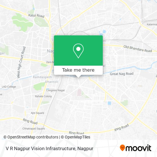 V R Nagpur Vision Infrastructure map