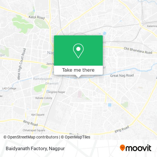 Baidyanath Factory map