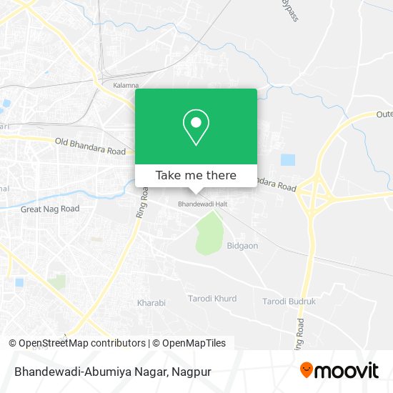 Bhandewadi-Abumiya Nagar map