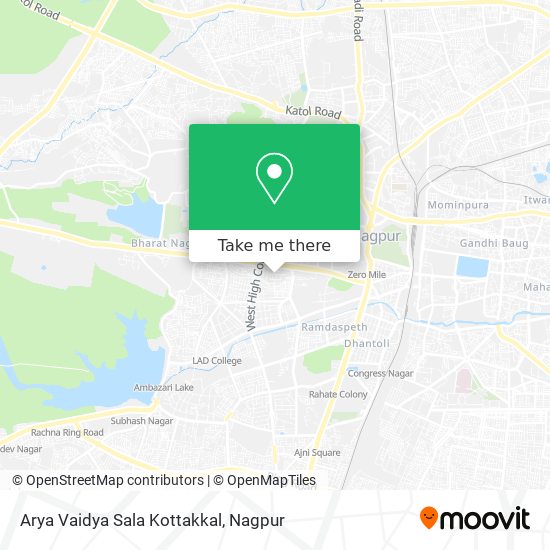 Arya Vaidya Sala Kottakkal map