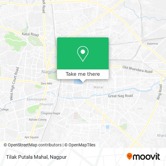 Tilak Putala Mahal map