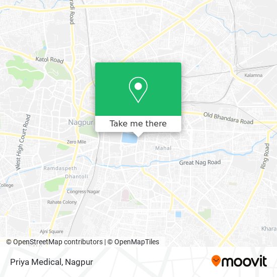 Priya Medical map