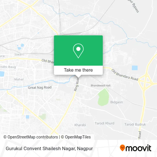 Gurukul Convent Shailesh Nagar map