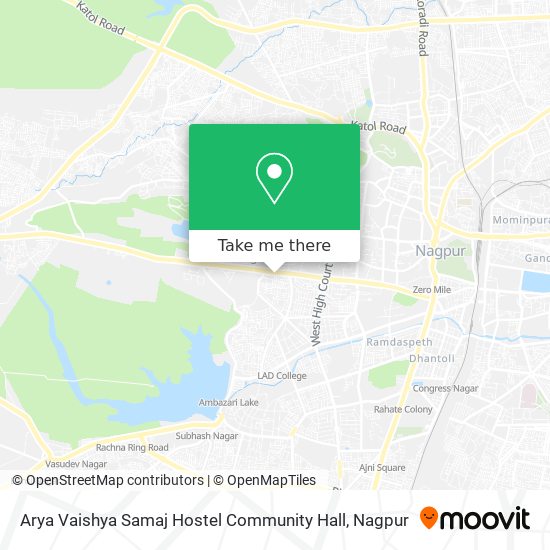 Arya Vaishya Samaj Hostel Community Hall map