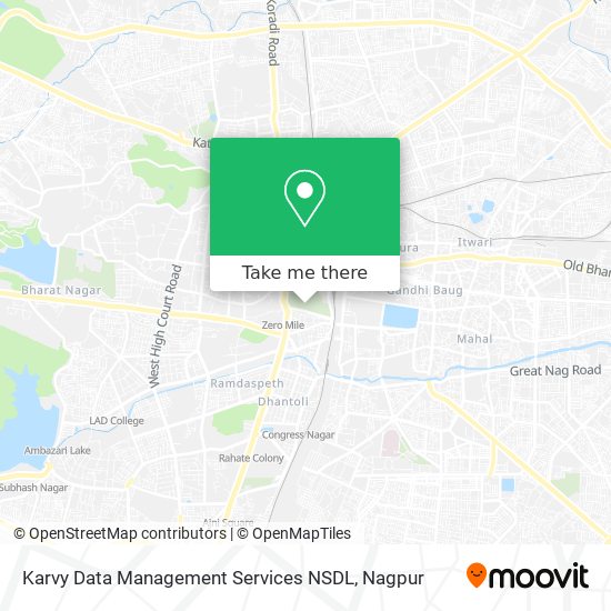 Karvy Data Management Services NSDL map
