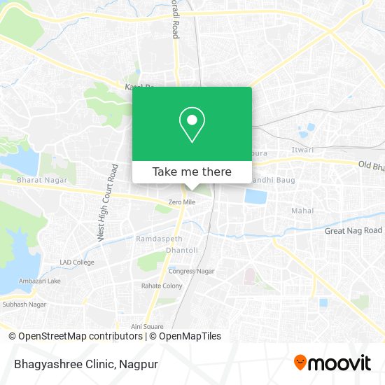 Bhagyashree Clinic map