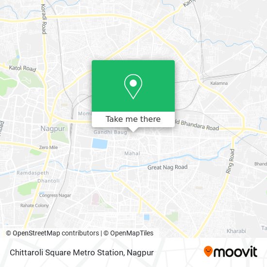 Chittaroli Square Metro Station map