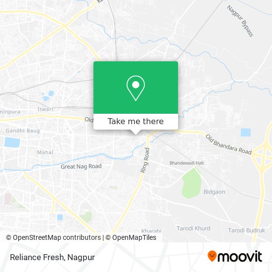 Reliance Fresh map