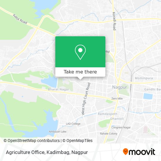 Agriculture Office, Kadimbag map