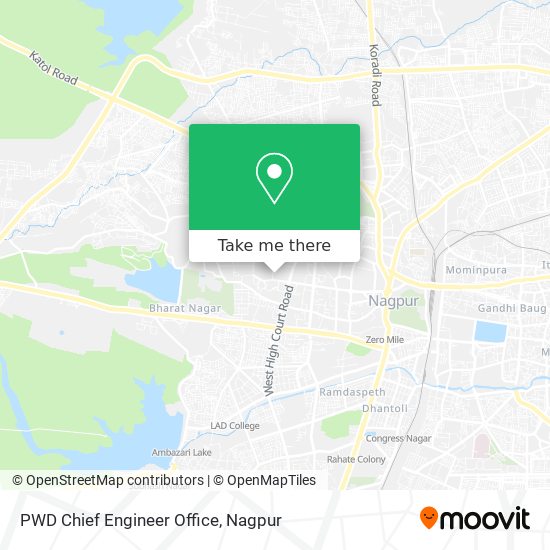 PWD Chief Engineer Office map