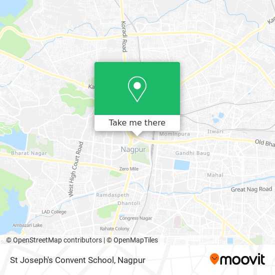 St Joseph's Convent School map