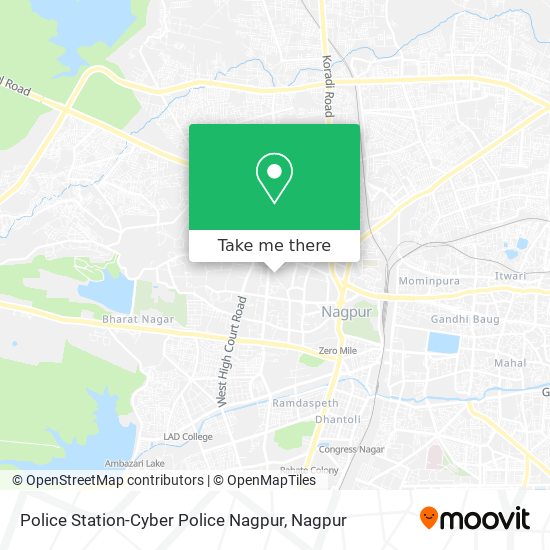 Police Station-Cyber Police Nagpur map