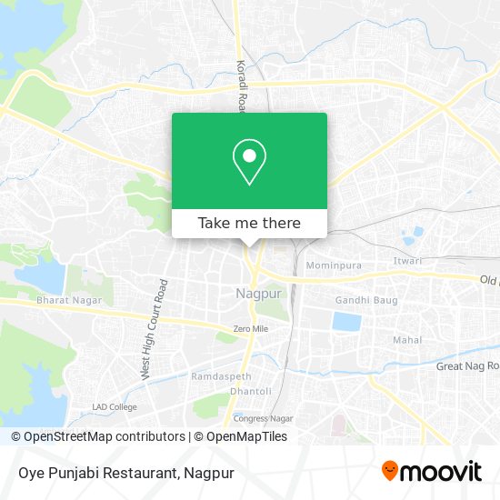 Oye Punjabi Restaurant map