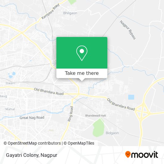 Gayatri Colony map