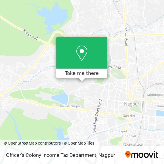 Officer's Colony Income Tax Department map