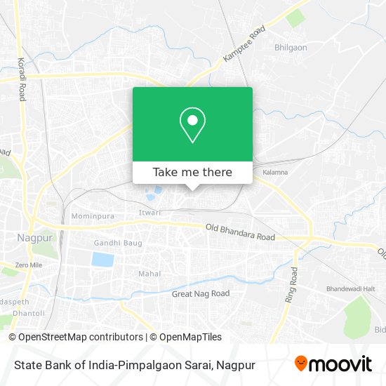 State Bank of India-Pimpalgaon Sarai map