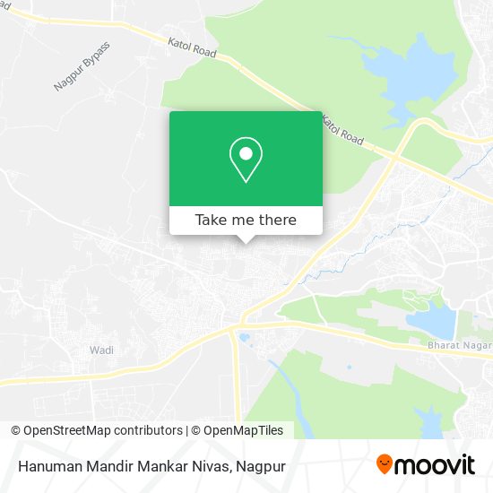 Hanuman Mandir Mankar Nivas map