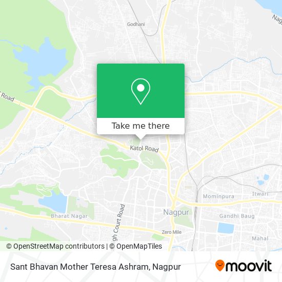 Sant Bhavan Mother Teresa Ashram map