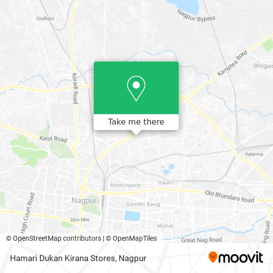 Hamari Dukan Kirana Stores map