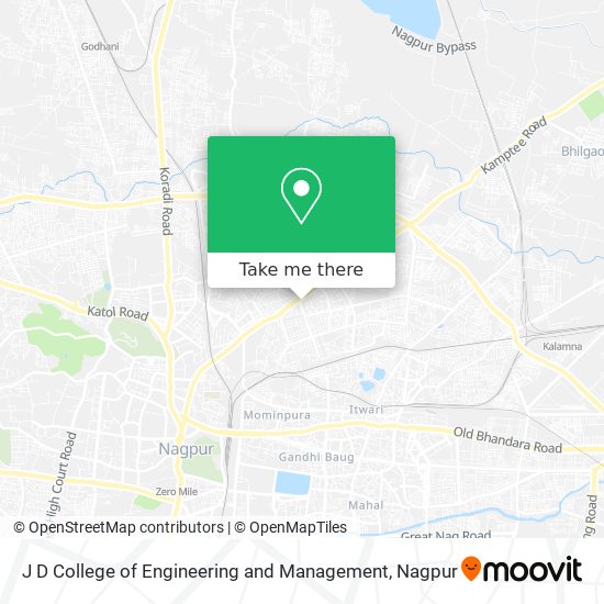 J D College of Engineering and Management map