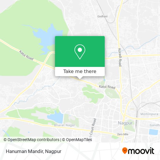 Hanuman Mandir map