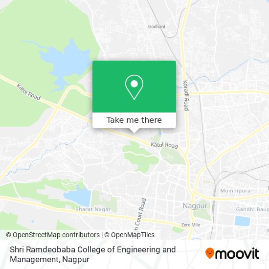 Shri Ramdeobaba College of Engineering and Management map