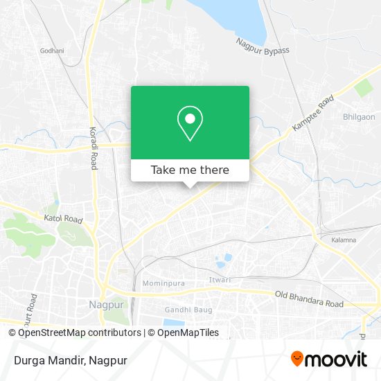 Durga Mandir map