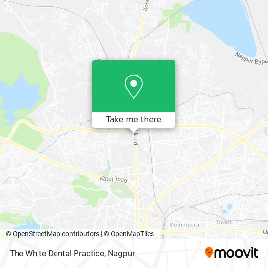 The White Dental Practice map