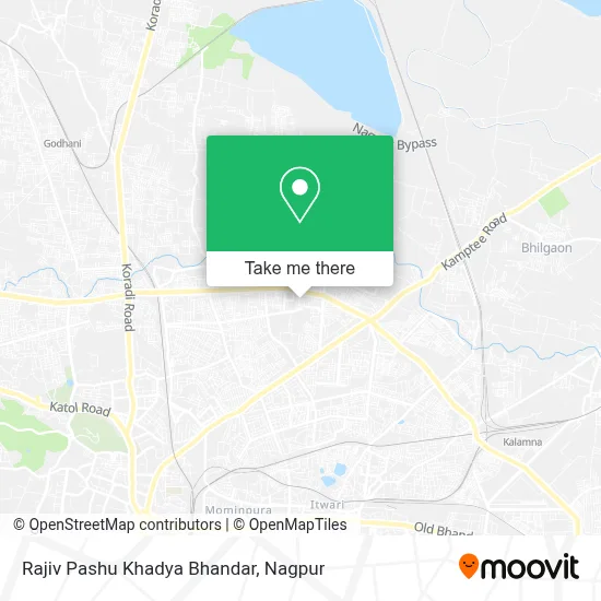 Rajiv Pashu Khadya Bhandar map