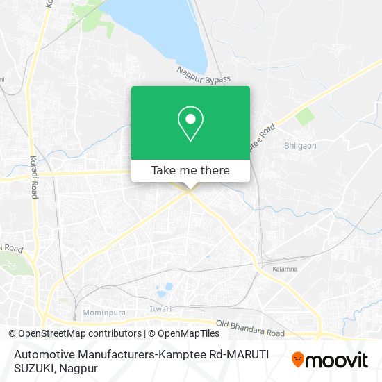 Automotive Manufacturers-Kamptee Rd-MARUTI SUZUKI map