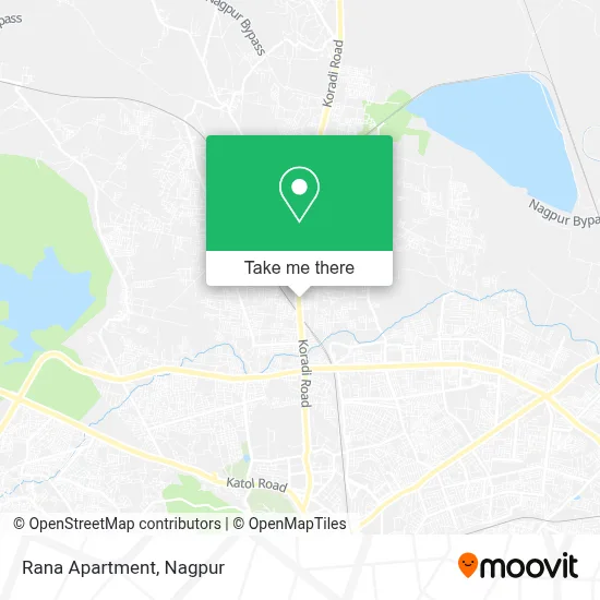 Rana Apartment map