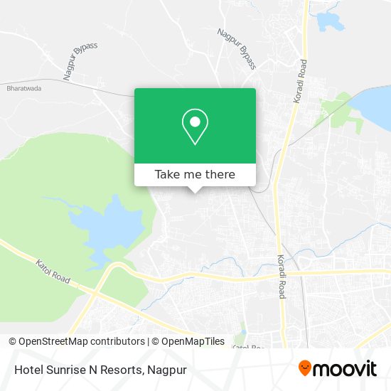 Hotel Sunrise N Resorts map