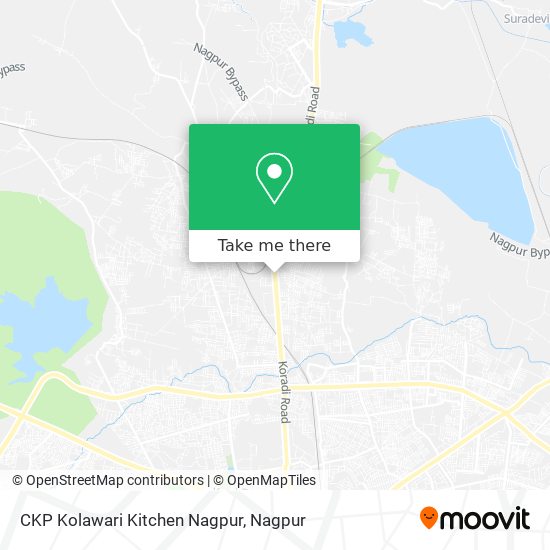 CKP Kolawari Kitchen Nagpur map