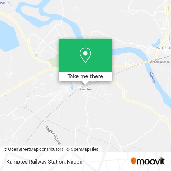 Kamptee Railway Station map