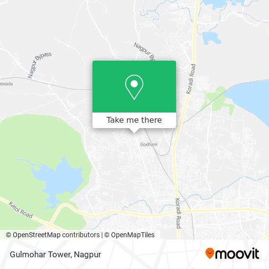 Gulmohar Tower map