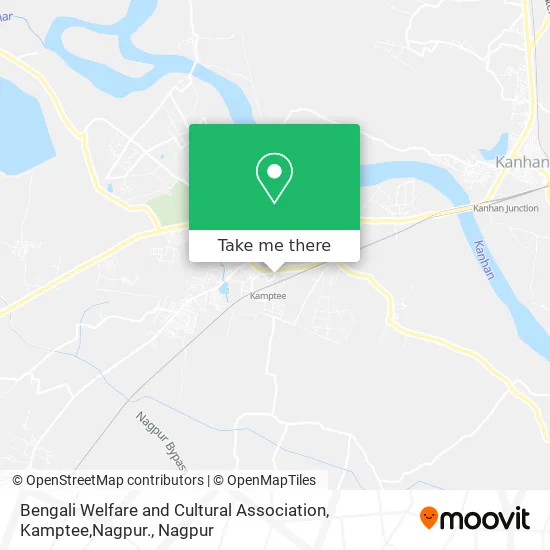 Bengali Welfare and Cultural Association, Kamptee,Nagpur. map