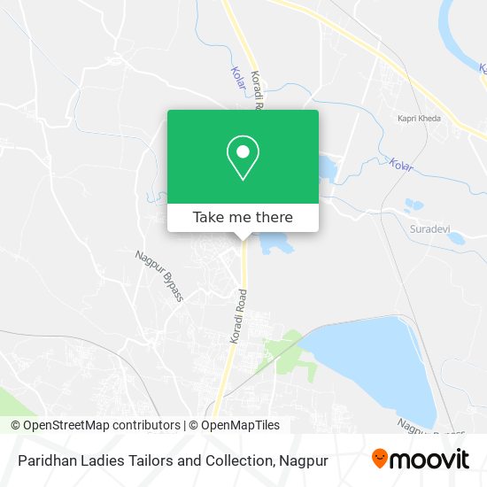 Paridhan Ladies Tailors and Collection map