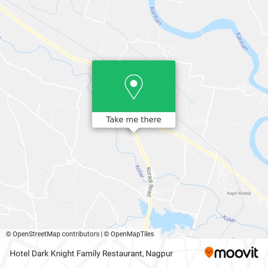 Hotel Dark Knight Family Restaurant map
