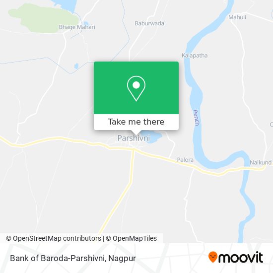 Bank of Baroda-Parshivni map