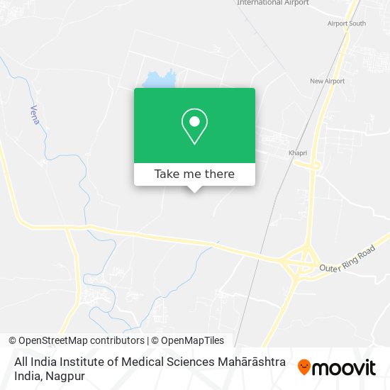 All India Institute of Medical Sciences Mahārāshtra India map